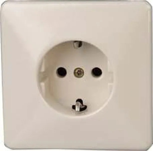 Kopp Schuko-Steckdose 1-fach, UP, weiß, lose