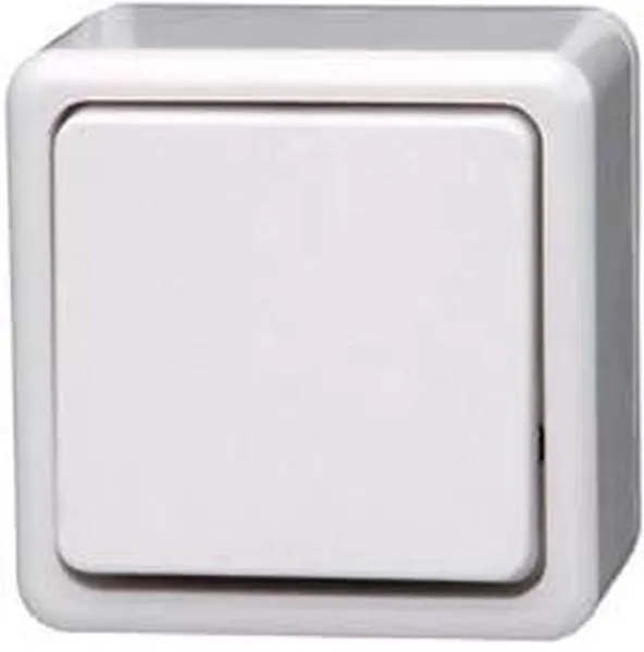 Kopp Universalschalter AP arktis weiss