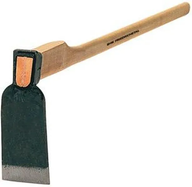 SHW Rheinische Hacke mit Einschnitt Gr.1, Eschenstiel 135 cm