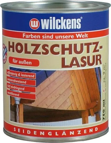 Wilckens Holzschutzlasur 750 ml, Palisander (Inhalt: 0.75 Liter - 11.17 € / 1 Liter)