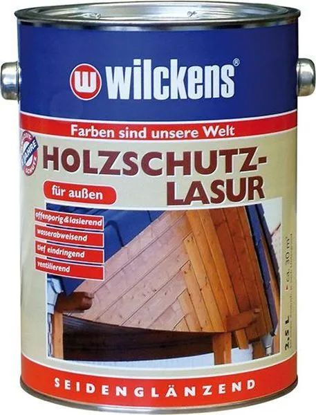 Wilckens Holzschutzlasur 2,5 l, Kiefer (Inhalt: 2.5 Liter - 8.34 € / 1 Liter)