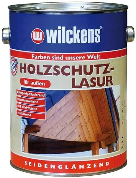 Wilckens Holzschutzlasur 2,5 l, Teak (Inhalt: 2.5 Liter - 8.34 € / 1 Liter)