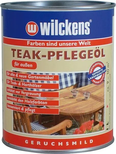 Wilckens Teak-Pflegeöl 1 l, Teak
