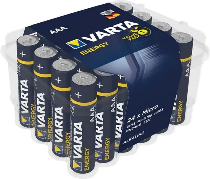VARTA Batterie Energy AAA 24er Box