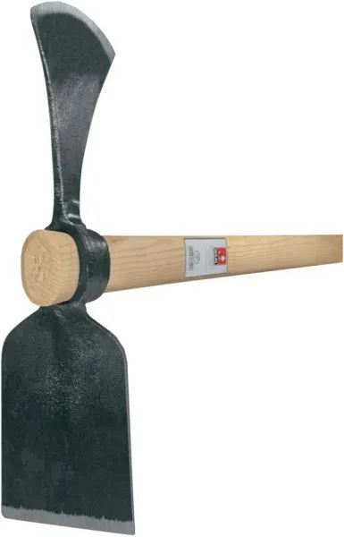 Idealspaten Wiedehopfhacke Breitblatt Esche-Stiel 105 cm
