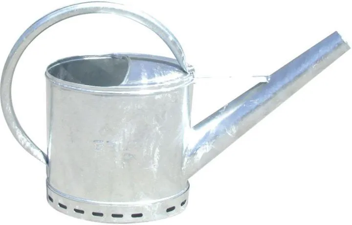 Grün Bitumengiesskanne 12 Liter verzinkt mit großem Ausguss