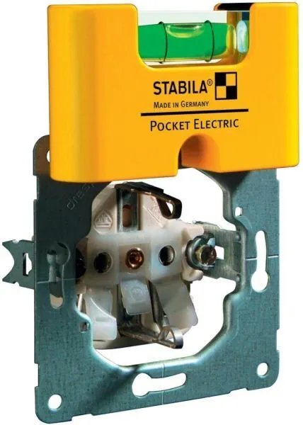 Stabila Mini-Wasserwaage Pocket Electric 7cm SB