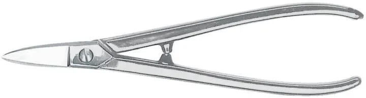 Erdi Goldschmiedeschere 180mm gerade vernickelt