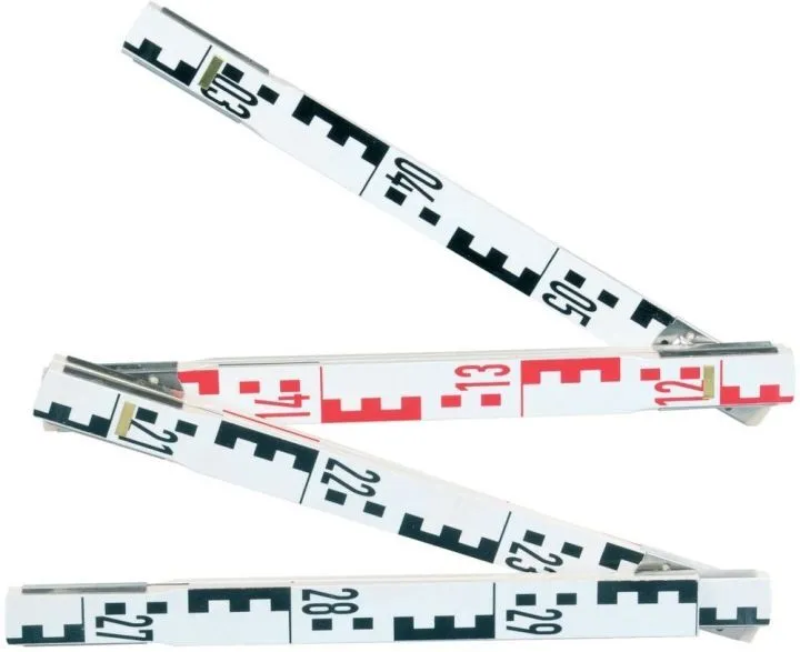 Nedo Geometer Maßstab 3m, Länge 0,5m