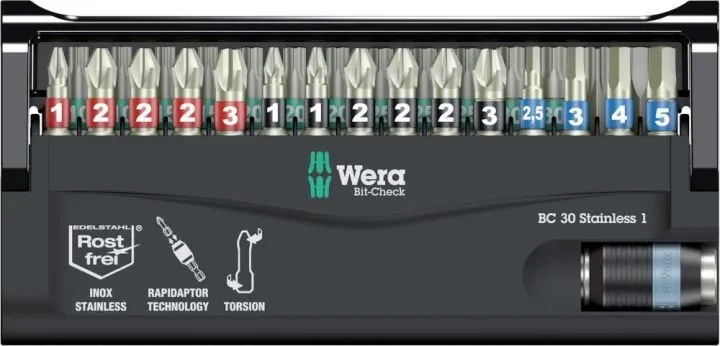 Wera Bit-Check 30 Stainless 1