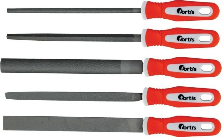 Fortis Werkstatt-Feilen-Satz 5tlg. 200mm H2