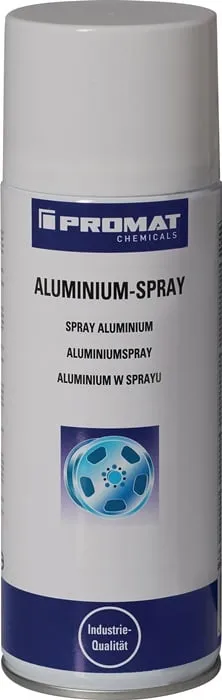Aluminiumspray b.+300GradC (kurzzeitig) mattsilber 400 ml Spraydose VE: 12St.