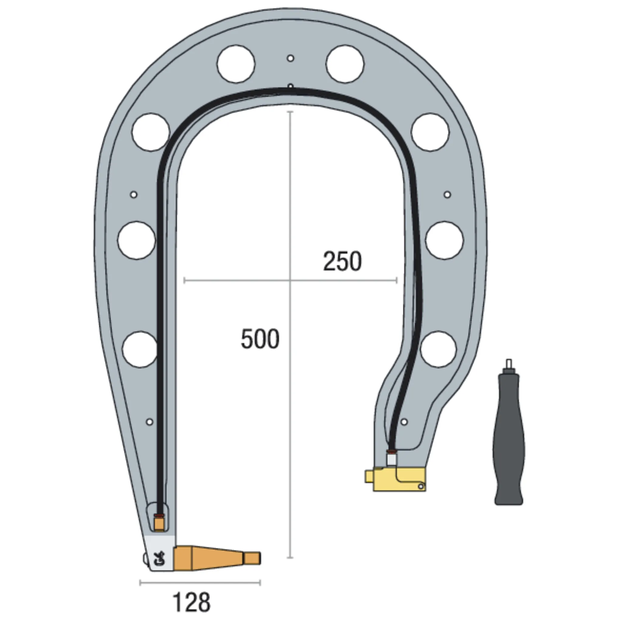 GYS G4-Bügel - Isoliert 022799