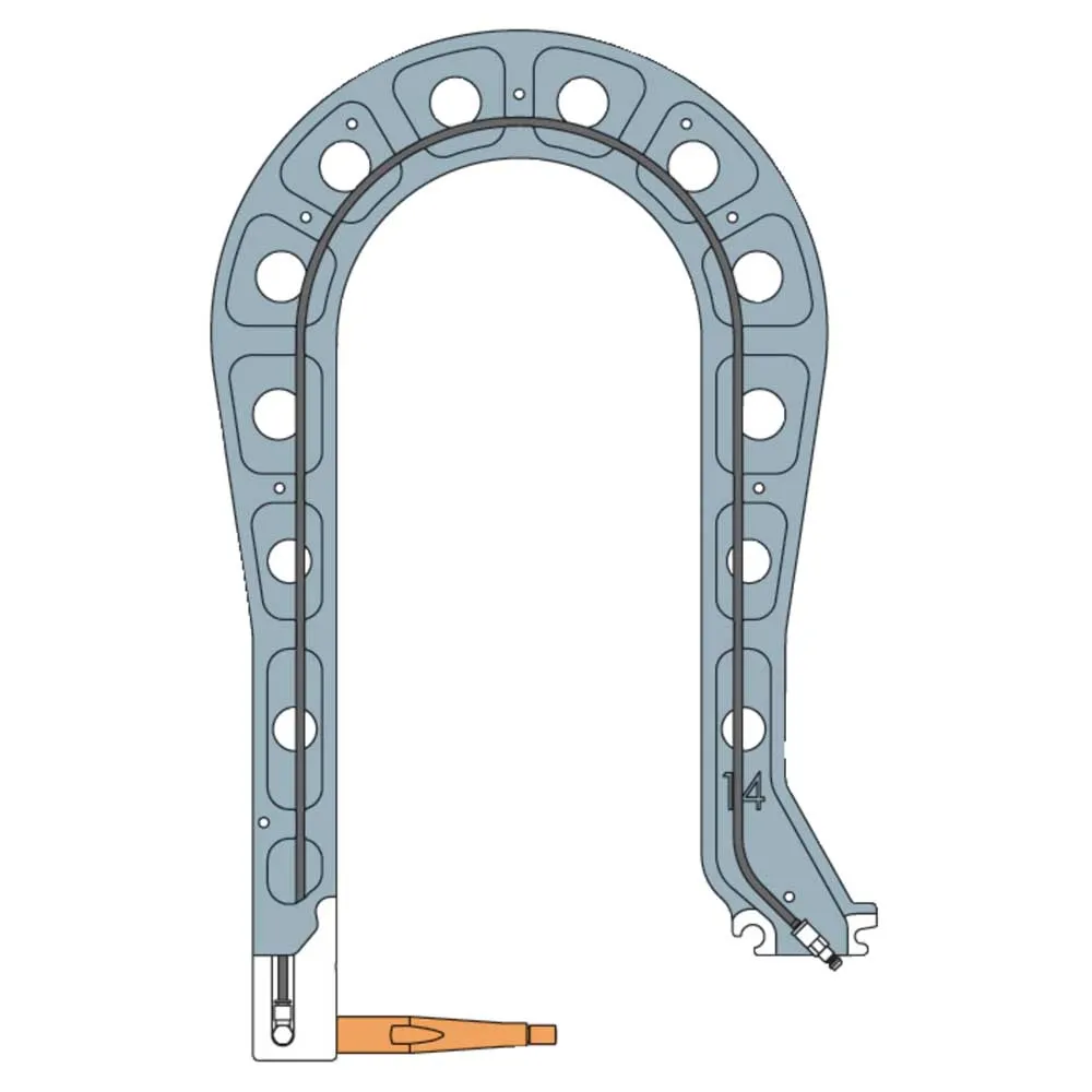GYS Elektrodenbügel C14 - 8 bar/400 daN - LG 250 mm - isoliert - 023543