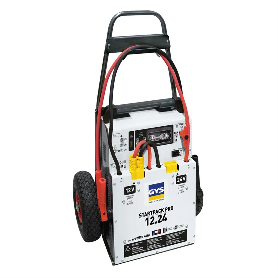 GYS STARTPACK PRO 12.24 V 026346 netzunabhäniges Starthilfegerät 12 und 24V