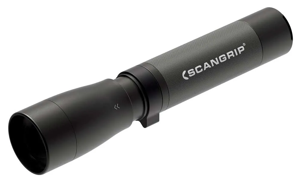 SCANGRIP 03.5137 FLASH 600 R 600R Akku Taschenlampe IP54 600LM robust BOOST Funktion