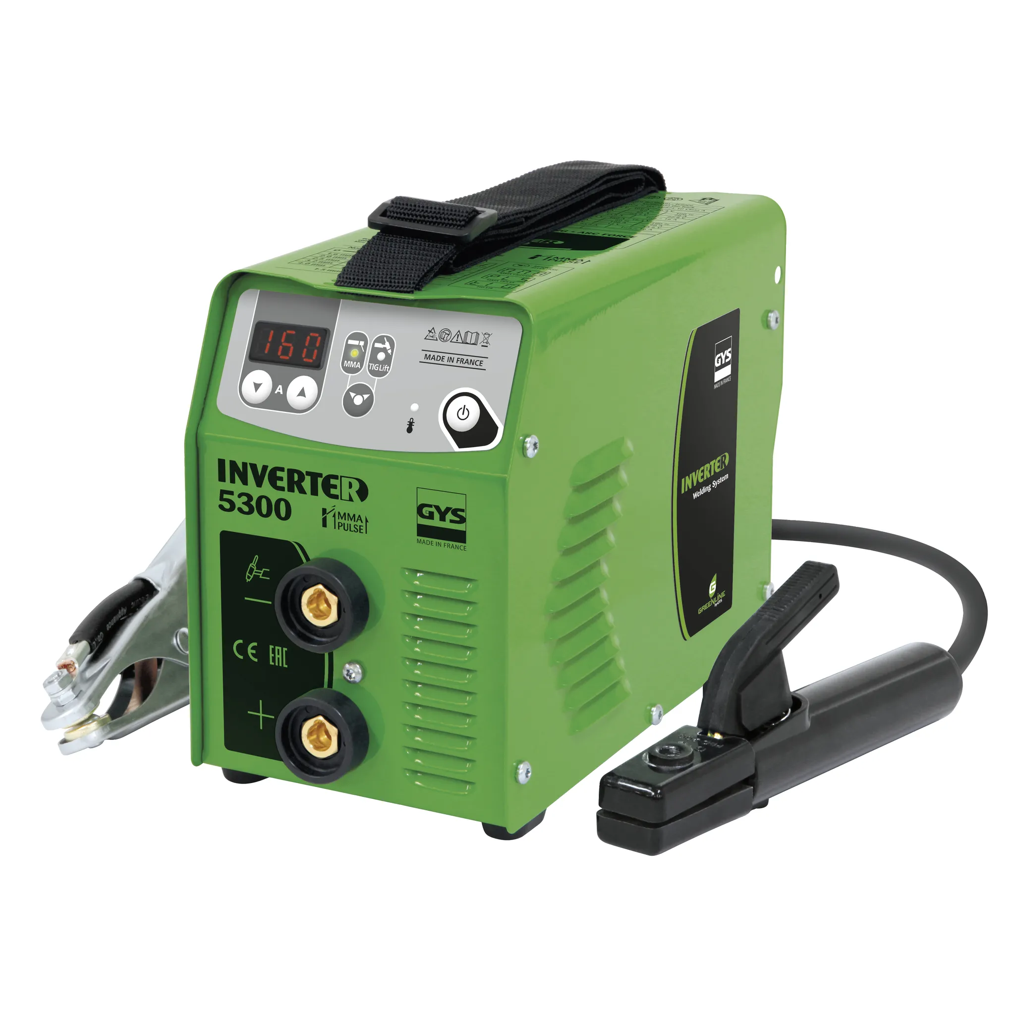 GYS Inverter 5300 E-Hand MMA WIG Schweiss Inverter, mit Koffer 036642