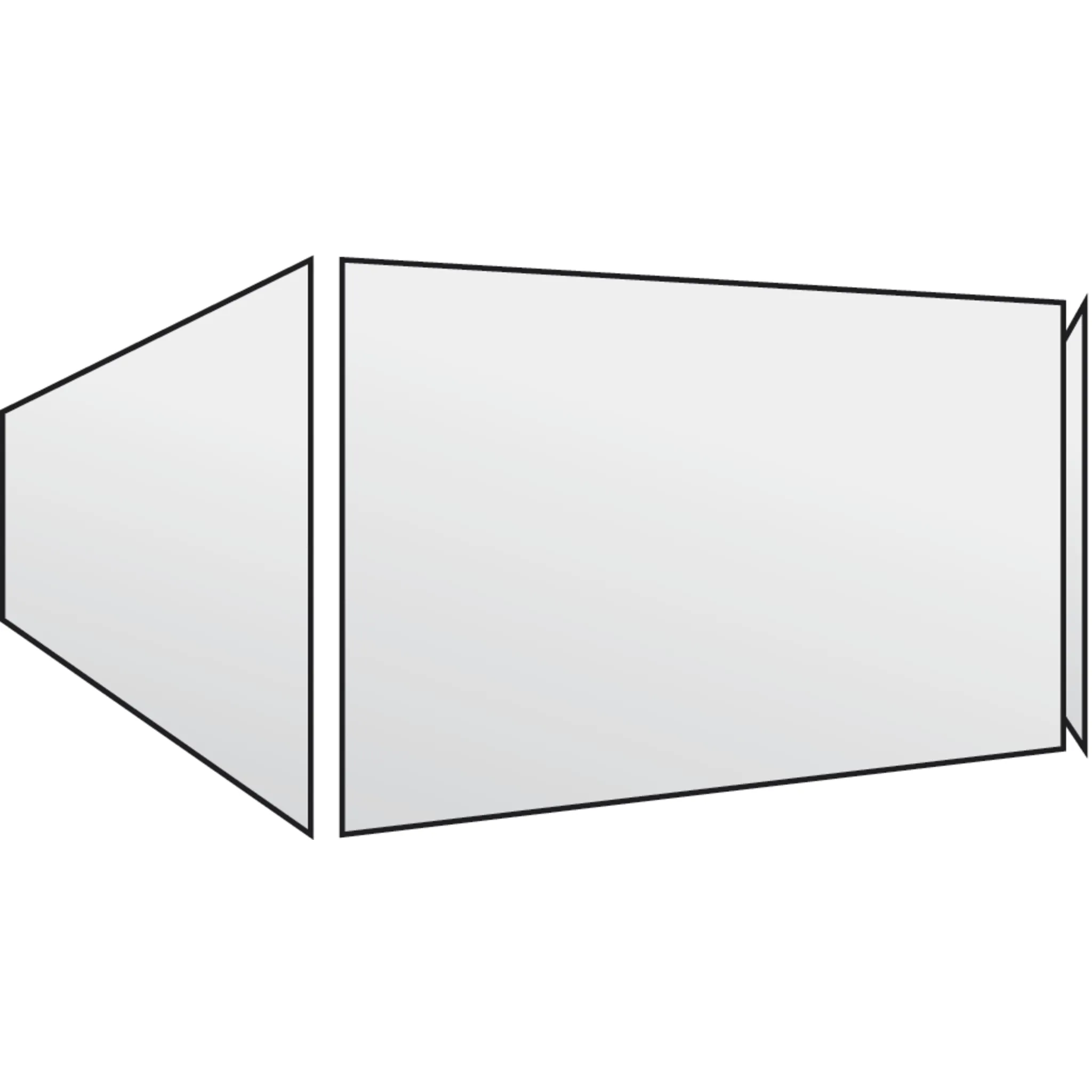 GYS 5 Innenscheiben - Panoramic 3Xl (Zentrale + 2 Seitliche Scheiben) 037304