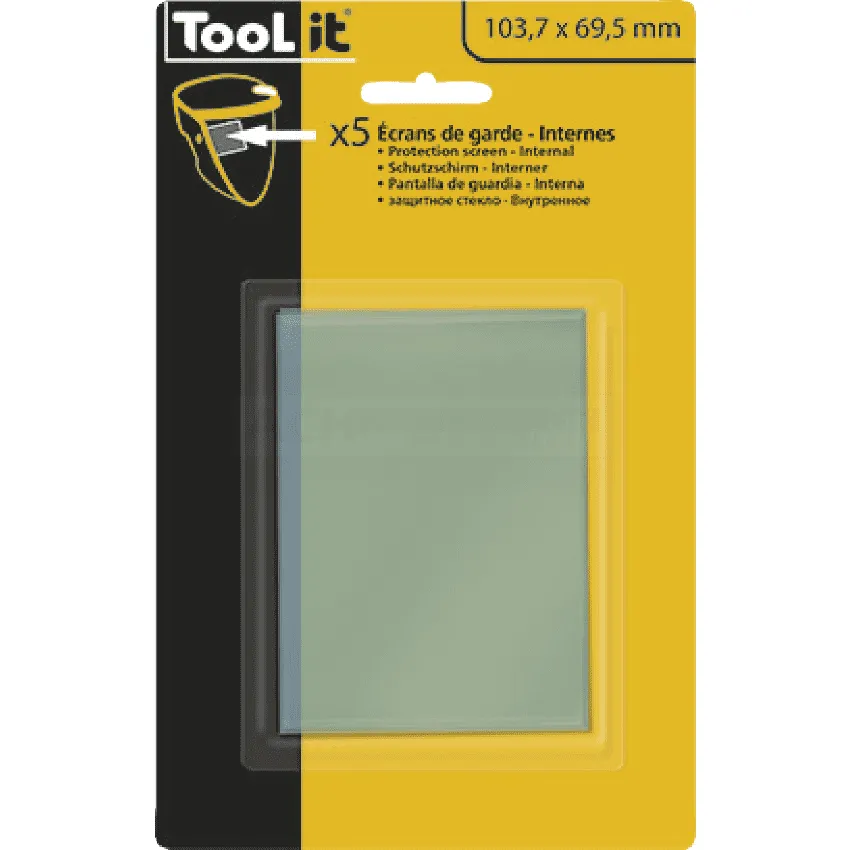 GYS 5 Innenscheiben (103,7x69,5 mm) - ZEUS 5-9/9-13 G / ERGOTECH - 043695