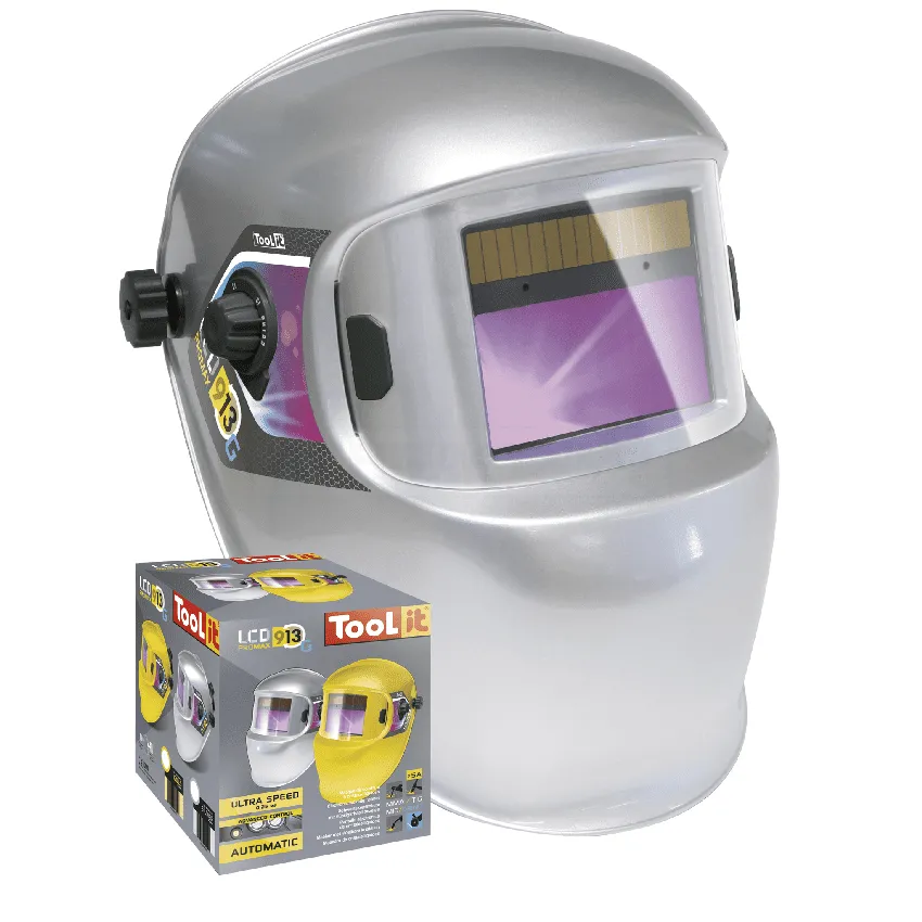 GYS Schweißhelm LCD PROMAX 9/13 G SILVER - 045774