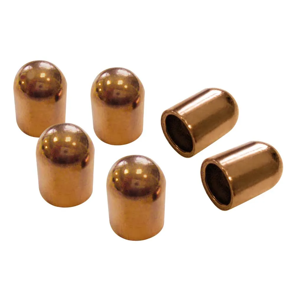 GYS 049970 6x runde Kappen Elektrodenkappen Typ F Ø 13mm