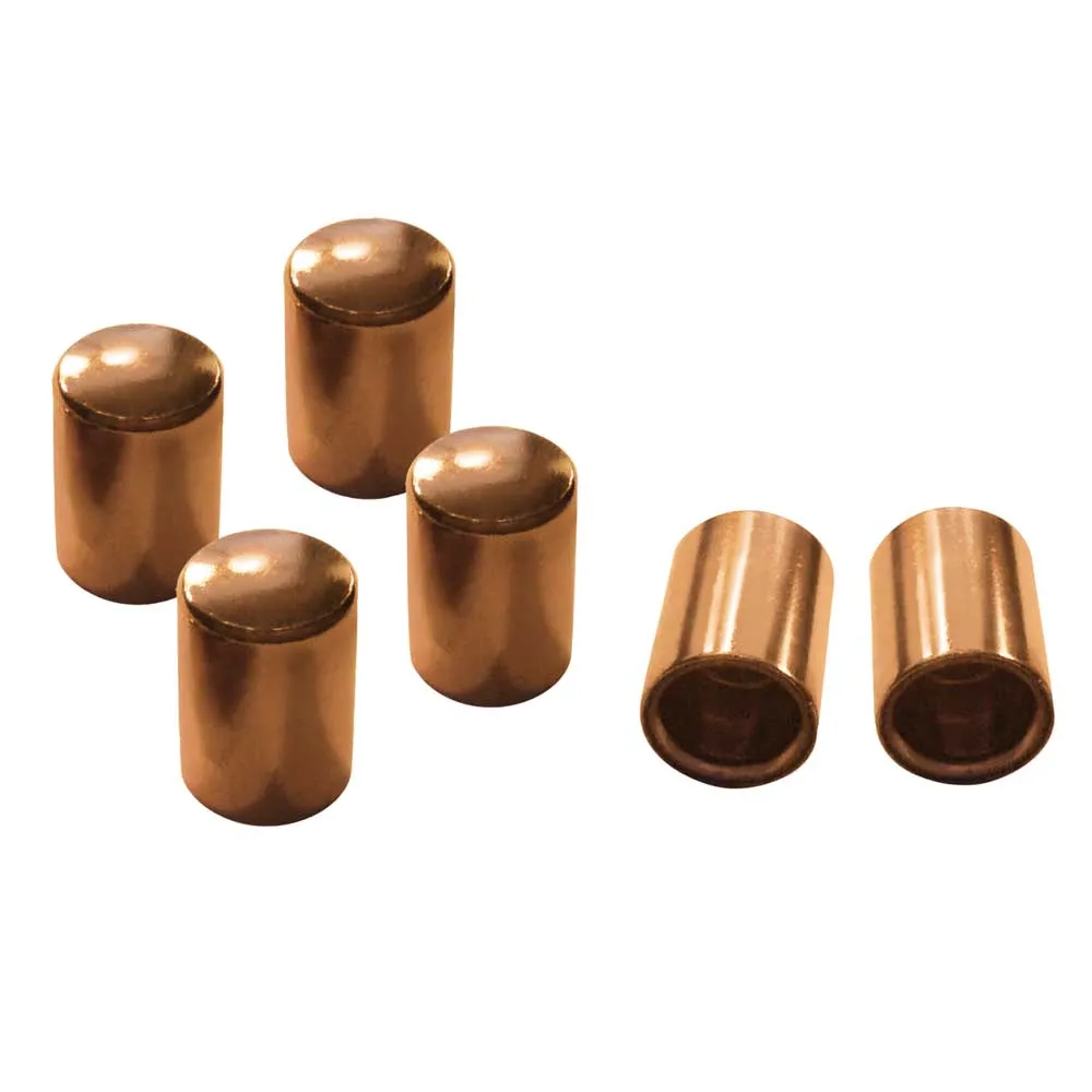 GYS 049987 6x Kappen Elektrodenkappen gerade TYP A für C und X Zange Ø 13mm