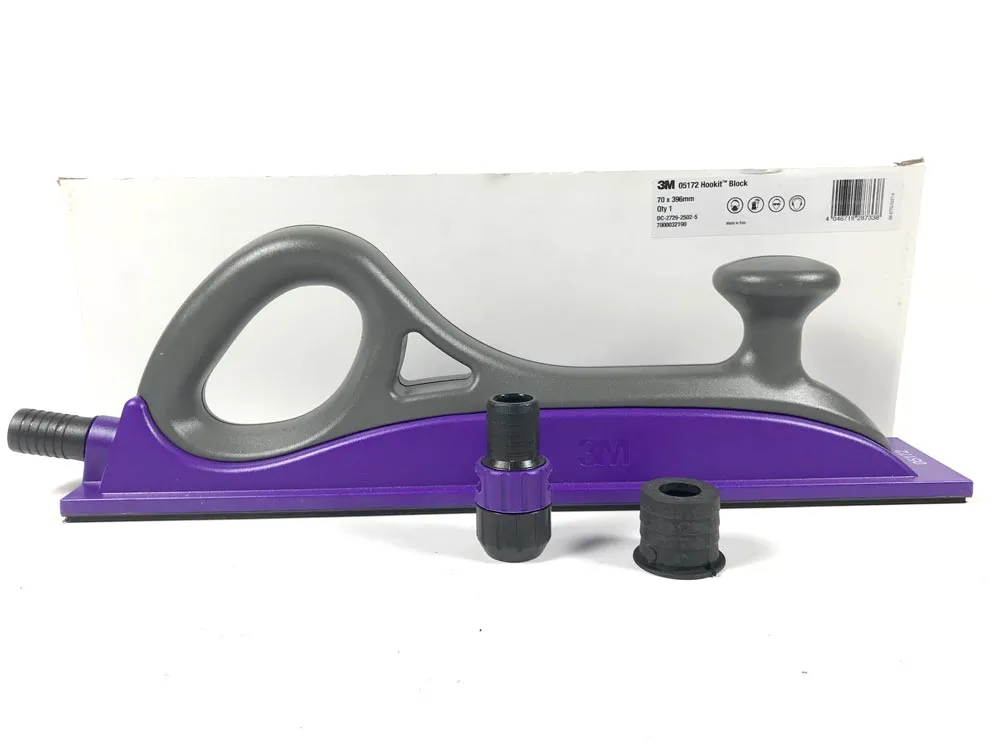 3M™ 05172 5172 Hookit™ Purple Premium Handblock 70x396mm Multihole Handblock