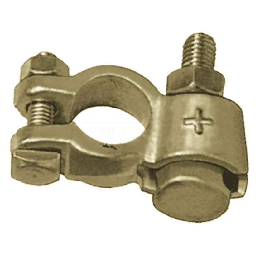 GYS 25 Messing-Polklemmen - doppelte Verschraubung - LKW (+) - Kabel 13mm/ - 054356