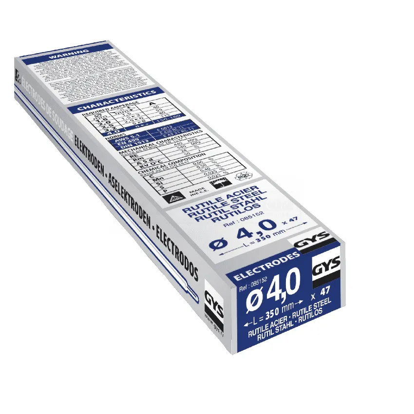 GYS 47 Rutile Elektroden - Ø 4 mm - 1/2 Schachtel - 085152