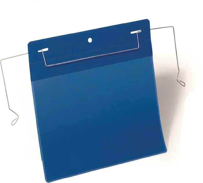 Dokumententasche B210xH148mm DIN A5 quer m.flex.Drahtbügel Pak.a 50 St.