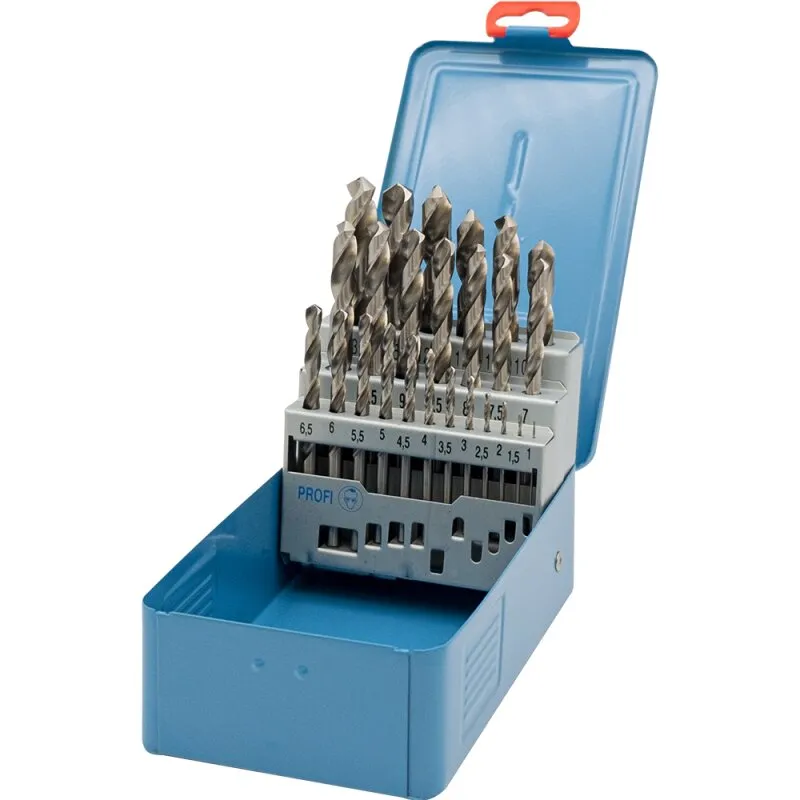 1 Stück HSS Spiralbohrersatz geschliffen 1 - 13 x 0.5 25-tlg.