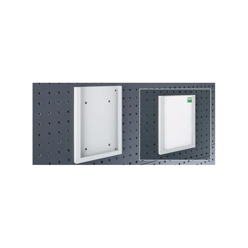 1 Stück Prospekthalter DIN 4 BxTxH 220 x 20 x 300mm