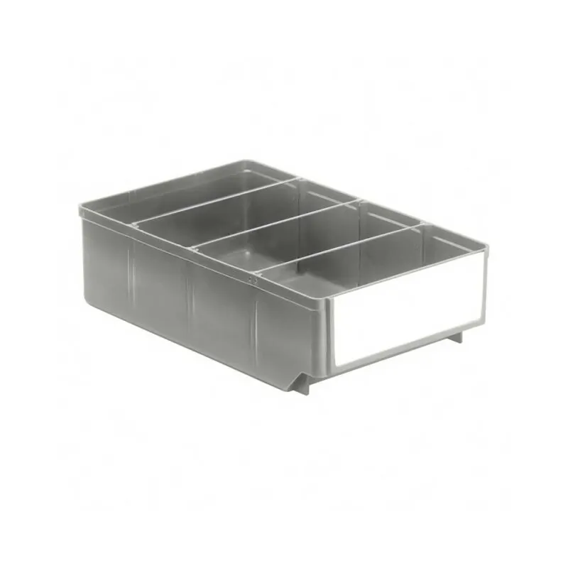 1 Stück Regalkasten LxBxH 300 x 186 x 83mm Grau