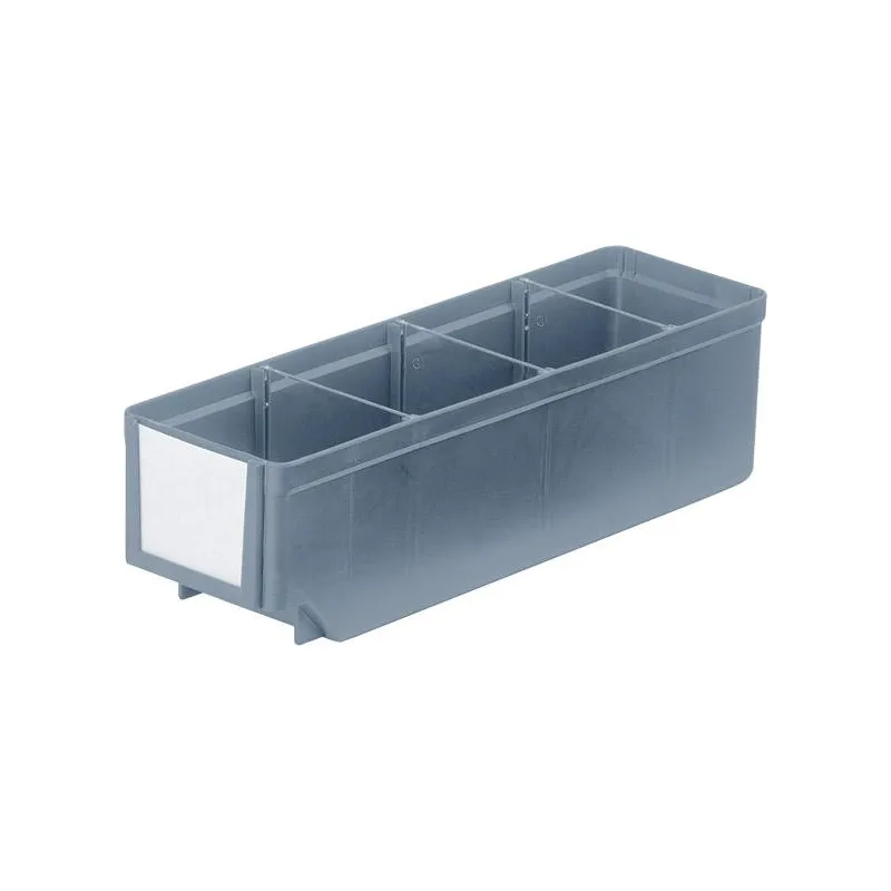 1 Stück Regalkasten LxBxH 300 x 93 x 83mm Grau