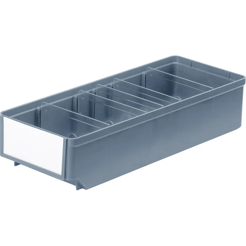 1 Stück Regalkasten LxBxH 400 x 152 x 83mm Grau