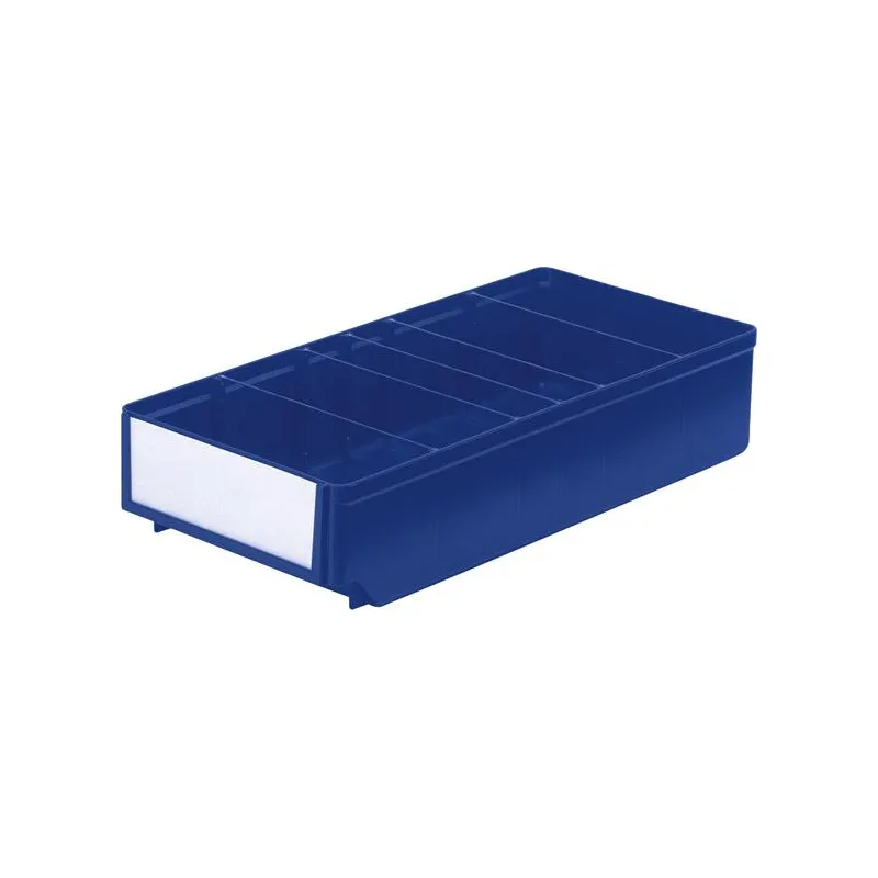 1 Stück Regalkasten LxBxH 400 x 186 x 83mm Blau