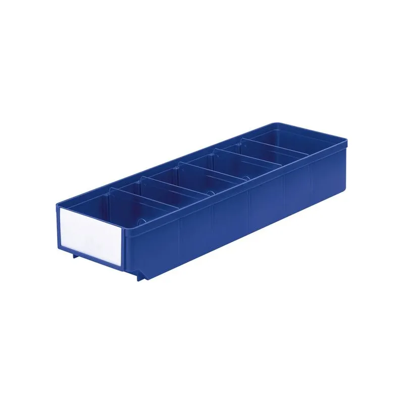 10 Stück Regalkästen LxBxH 500 x 152 x 83mm Blau