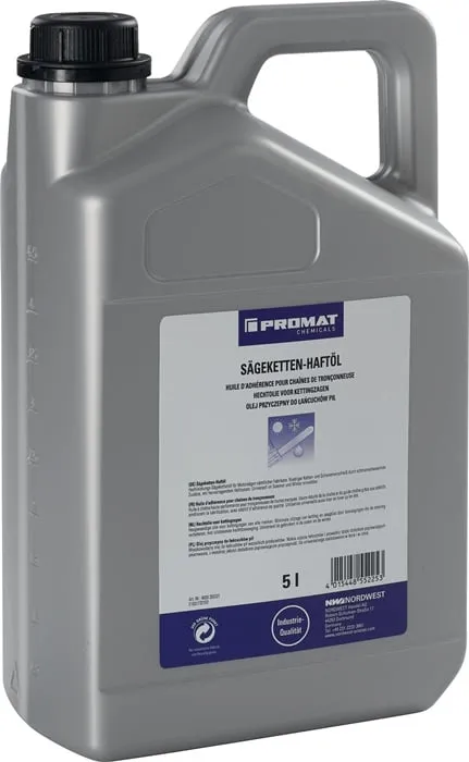 Sägekettenhaftöl 75-95 mm²/s (bei 40GradC) 5l Kanister PROMAT CHEMICALS