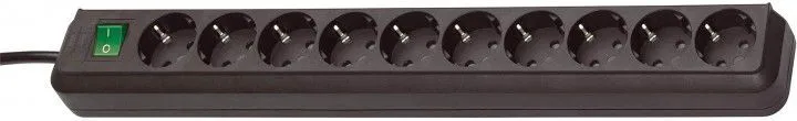 Brennenstuhl Steckdosenleiste Eco Line 3 m lang 10 Steckplätze