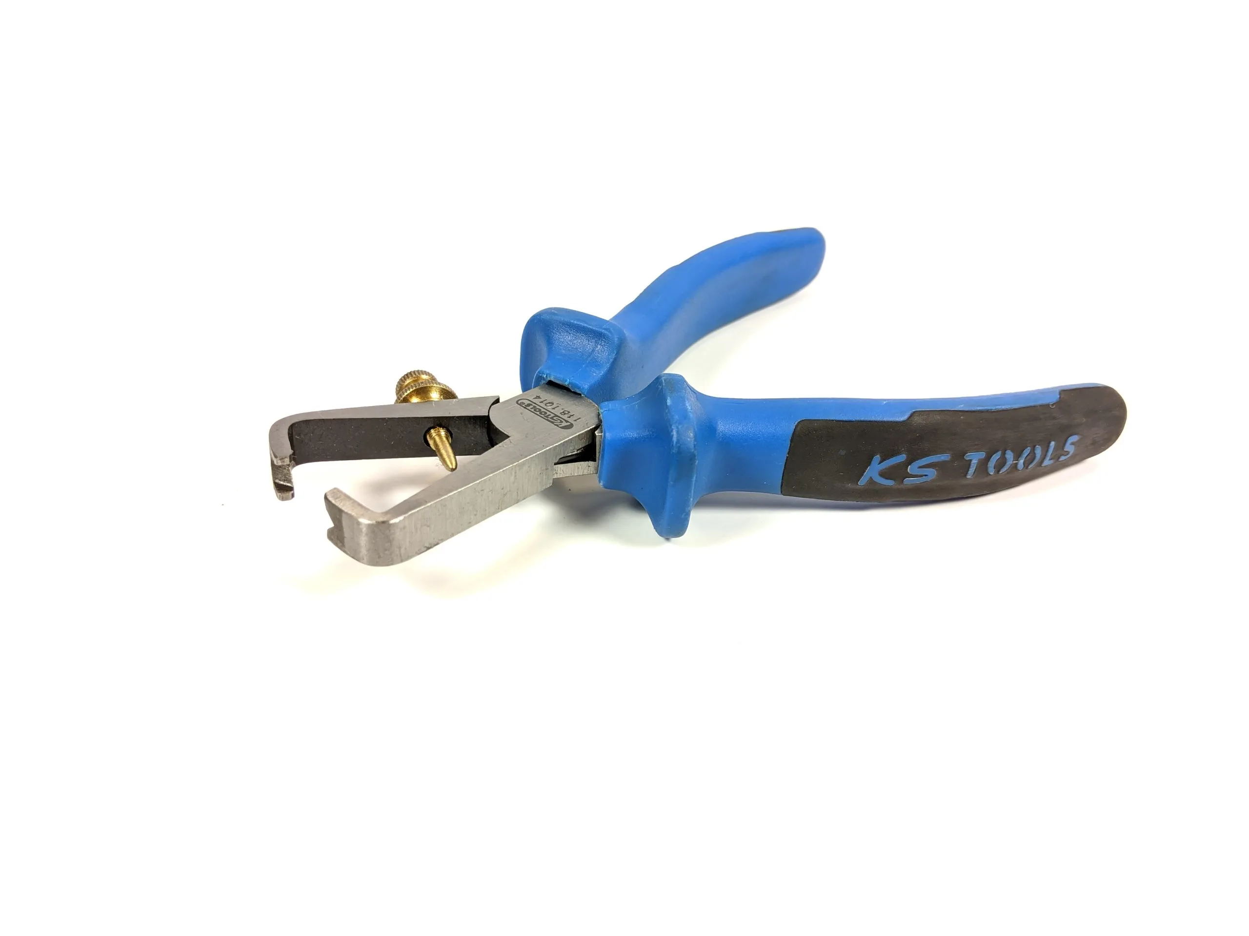 KS Tools Abisolierzange, Ø 0,5 - 4 mm Abisolierer Zange Kabelzange 160 mm 118.1014