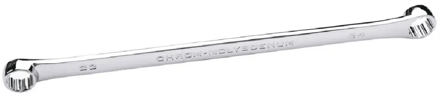 BGS Doppel-Ringschlüssel | extra lang | SW 21 x 23 mm – 1186-21x23