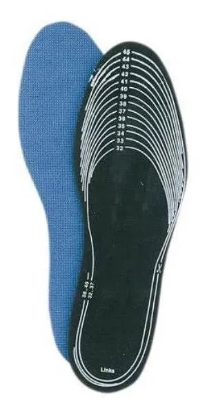 Fortis Einlegesohlen, Aktivkohle,Gr. 32 - 47