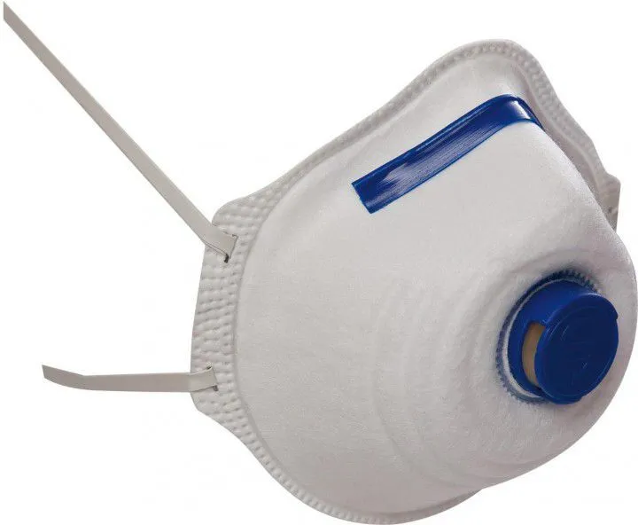 Ekastu Safety Atemschutzmaske Mandil, SB-2F, FFP2/V(Pck.2 Stk.) (Inhalt: 2 Stück - 2.78 € / 1 Stück)