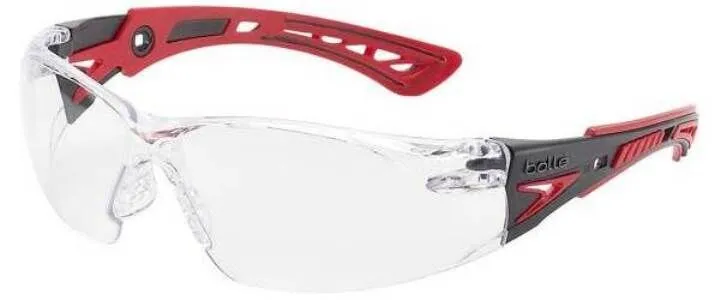 bollé Safety Brille RUSH+ klar