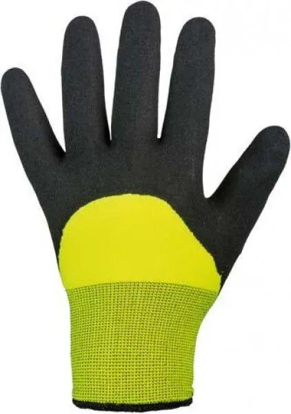 Strong Hand Winterstrickhand. Nitril, Mallory black, Gr. 10