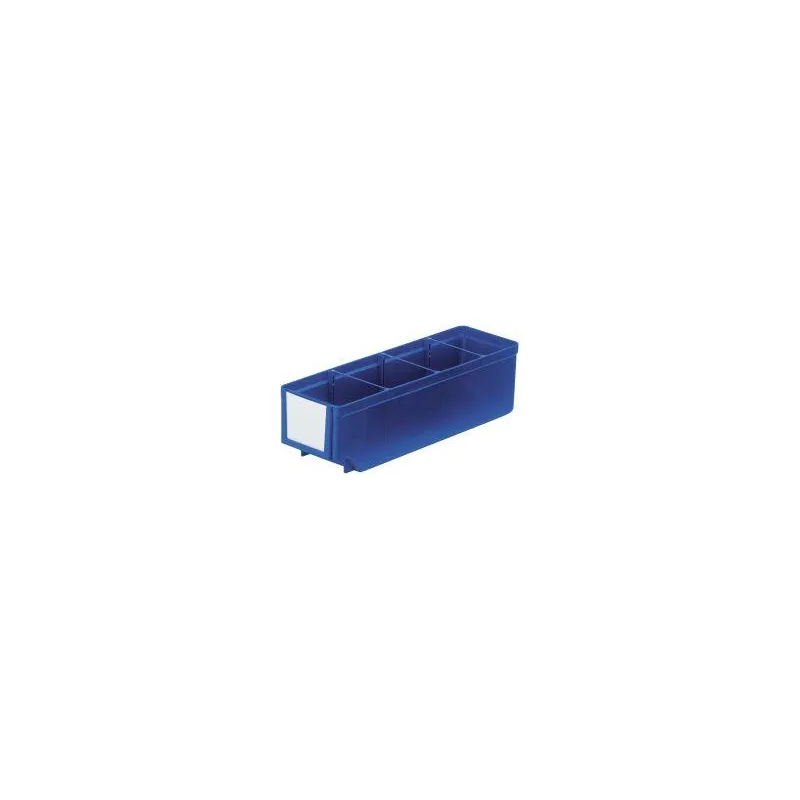 16 Stück Regalkästen LxBxH 300 x 93 x 83mm Blau