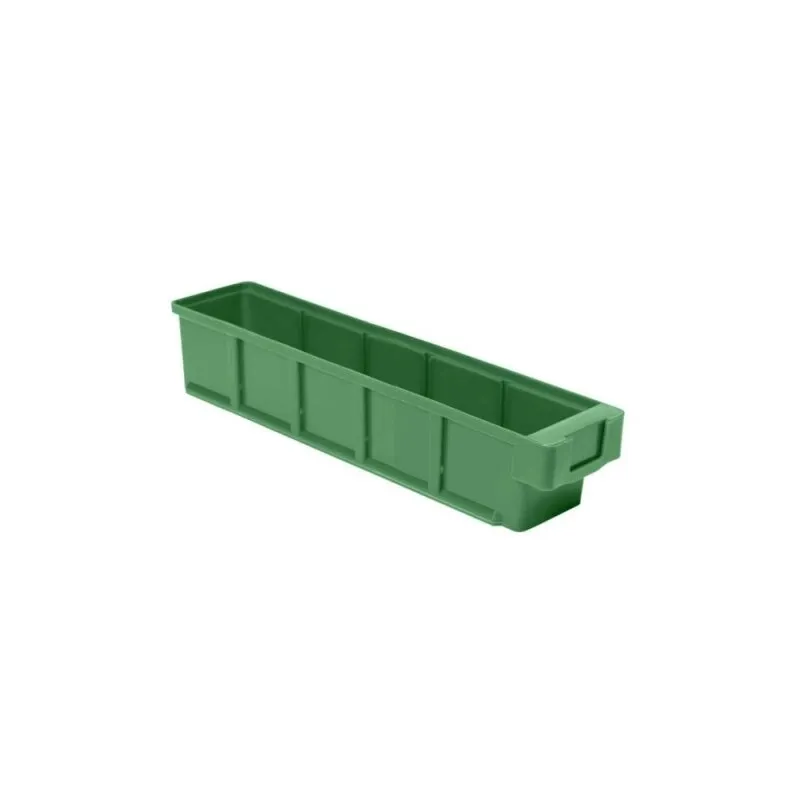 16 Stück Regalkästen LxBxH 400 x 93 x 83mm Grün