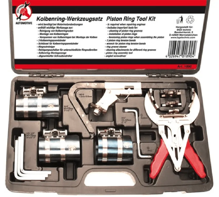 BGS DIY Kolbenring-Spannband-Satz – 1890