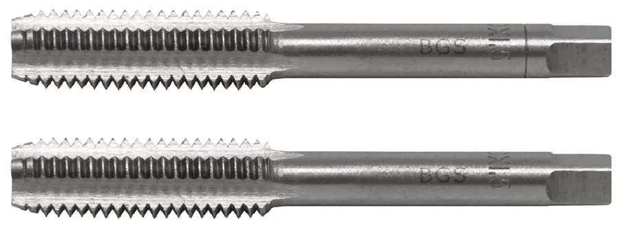 BGS Gewindebohrer | Vor- und Fertigschneider | M10 x 1,5 | 2-tlg. – 1900-M10X1.5-B
