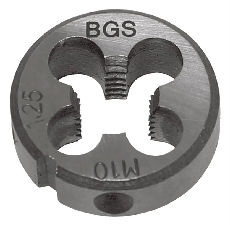 BGS Gewindeschneideisen | M10 x 1,5 x 25 mm – 1900-M10X1.5-S